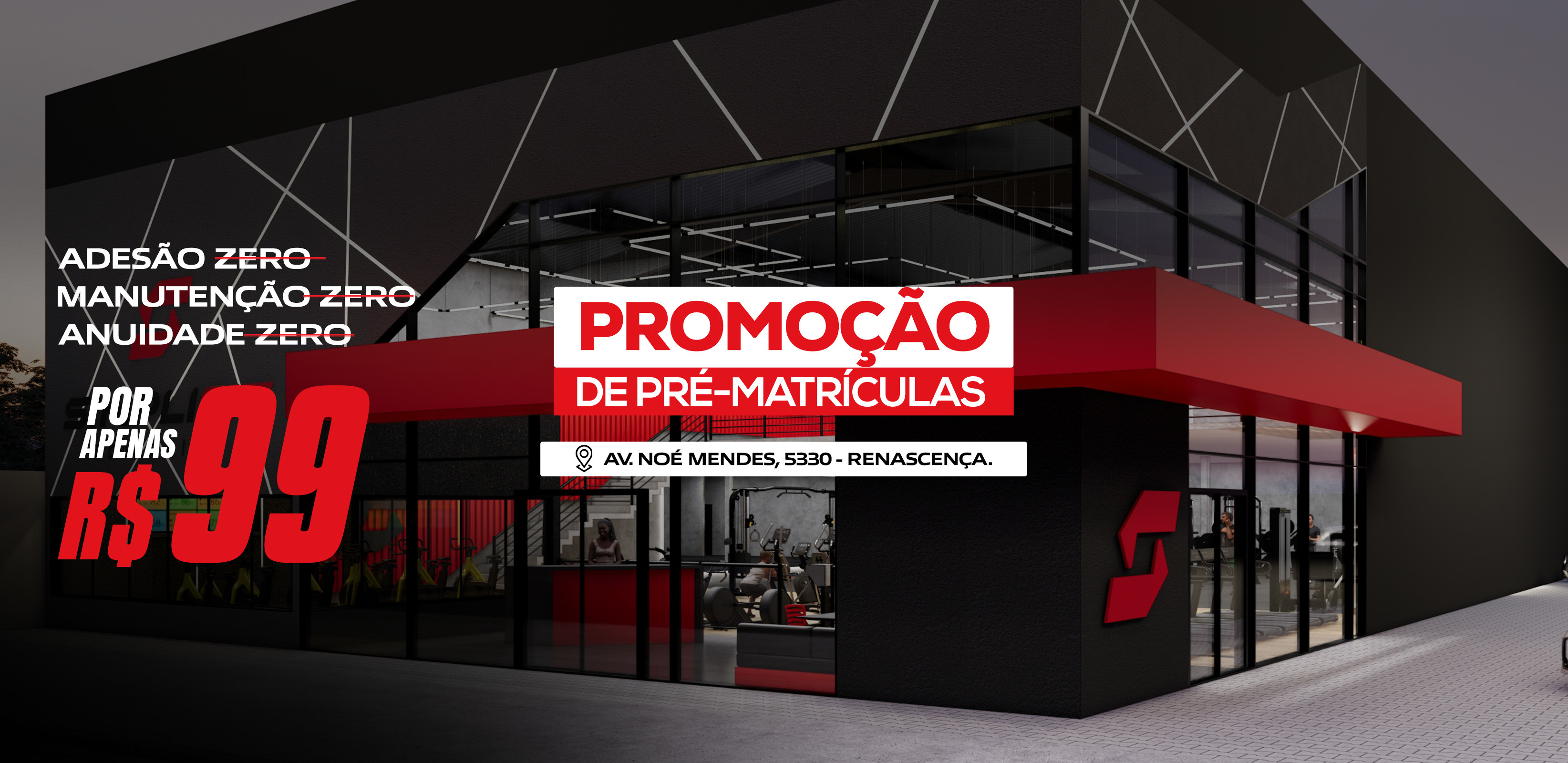 A academia mais moderna de Teresina